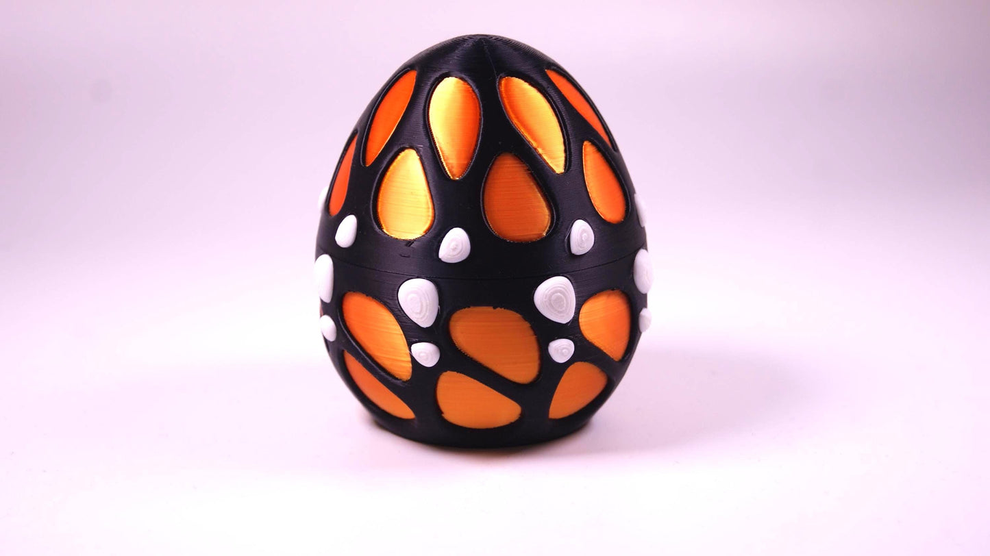 Articulated Dragon Fidget Collectable - Pocket Animal Desk Pet - Butterfly Dragon and Storage Egg