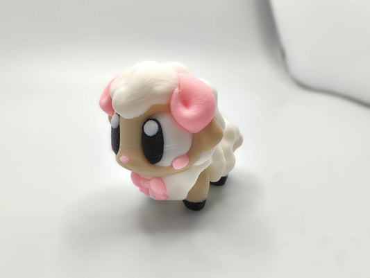 Articulated Sheep Fidget Model – Flexible 3D Printed Sheep - Pocket Animal – Sensory Desk Pet
