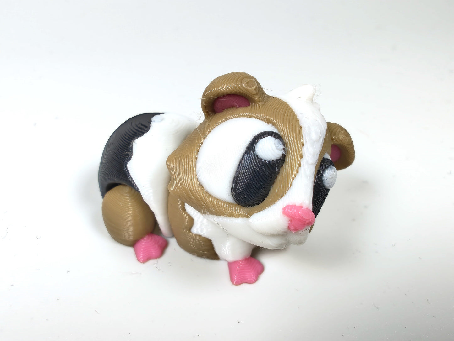 Articulated Guinea Pig Fidget Model β Flexible 3D Printed Guinea Pig Pocket Animal β Sensory Desk Pet