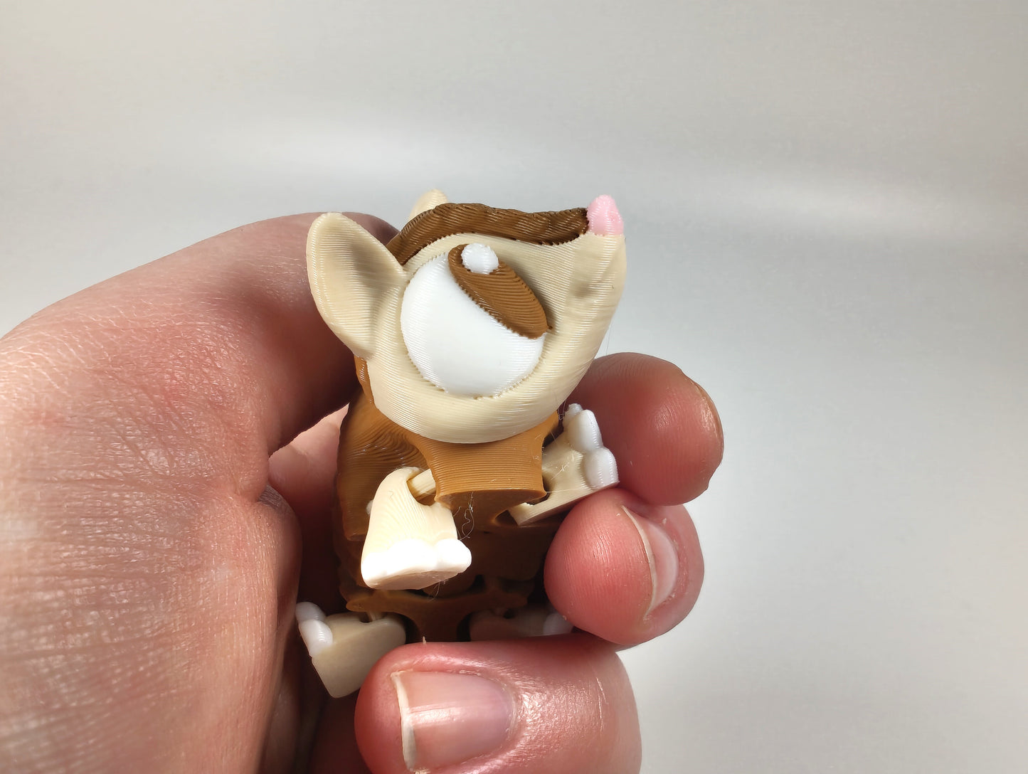 Articulated Armadillo Fidget Model β Flexible 3D Printed Armadillo Pocket Animal β Sensory Desk Pet