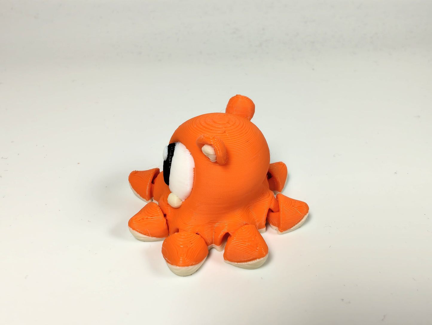 Articulated Dumbo Octopus Fidget Model β Flexible 3D Printed Octopus