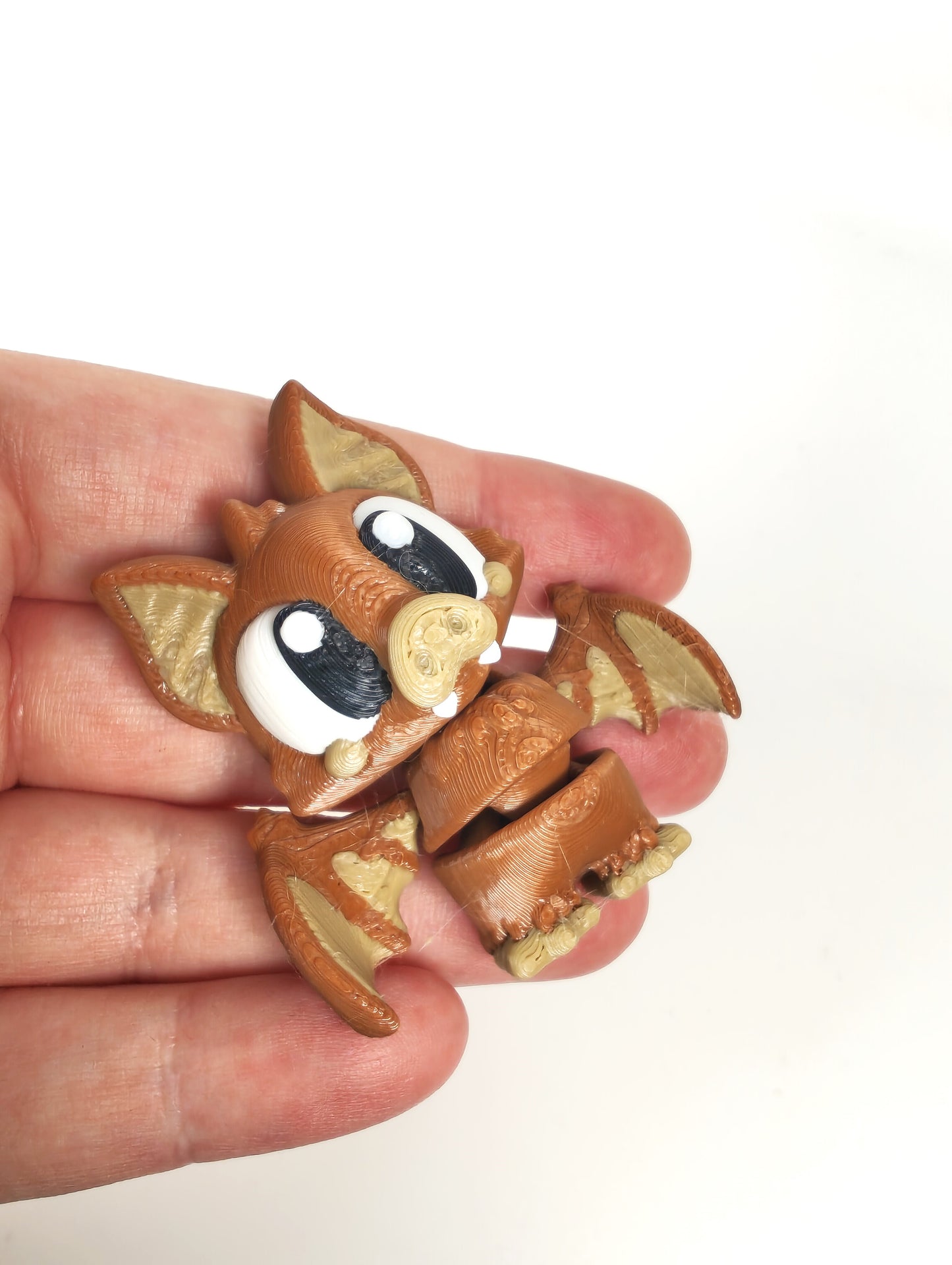 Articulated Bat Fidget Model – Flexible 3D Printed Bat