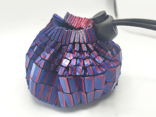 3D Printed Dice Bag – Dice Storage - Flexible Dice Bag Mesh Pouch for DnD, TTRPG Accessories – Custom Colours Perfect Gift or Accessory