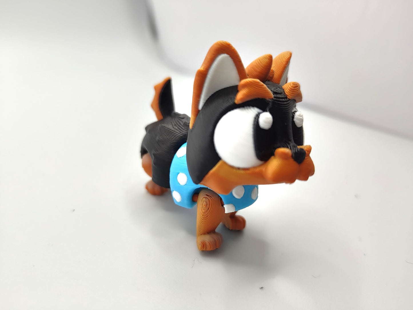 Articulated Dog Fidget Dachshund Golden Retriever Shiba Inu Yorkshire Terrier Corgi Beagle ā Flexible 3D Printed Dogs ā Sensory Desk Pet