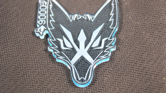 DTCG Sakuya Tokens Pipe Fox Uka no Mitama Counter 2 Colour Acrylic 3mm Laser Cut and Engraved - Choose your own