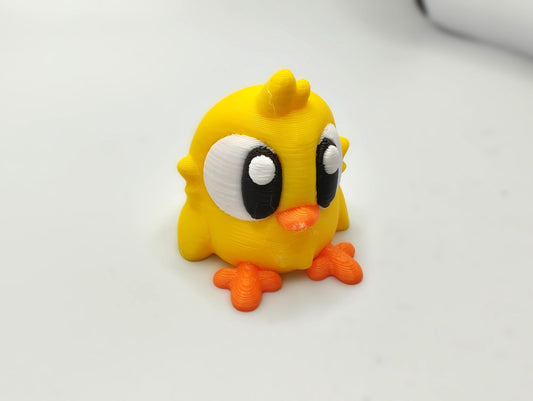 Pocket Chick – Teeny Tiny Cute Model 3D-Printed (non-articulated)