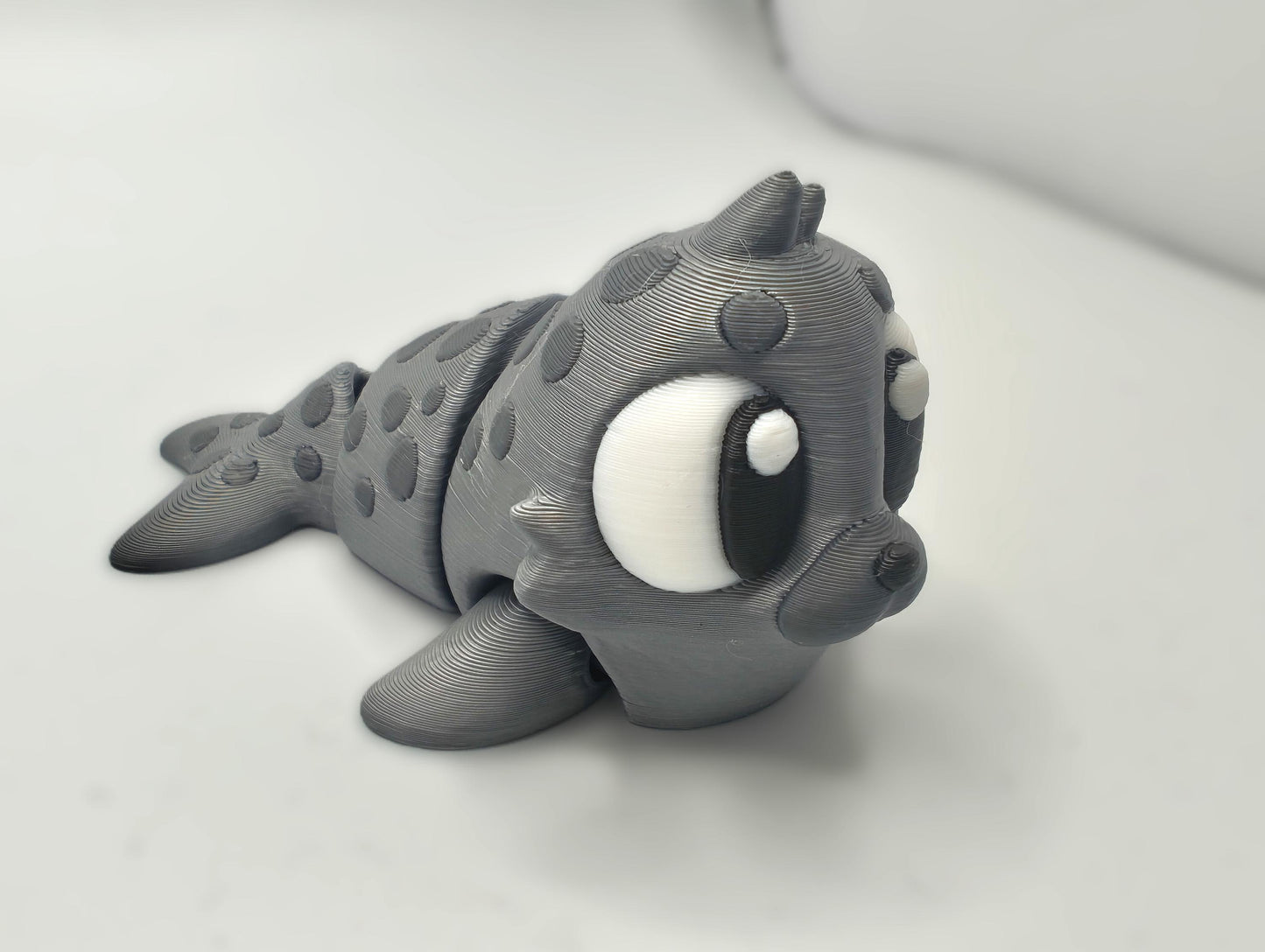 Articulated Seal Fidget Model β Flexible 3D Printed Seal - Pocket Animal β Sensory Desk Pet