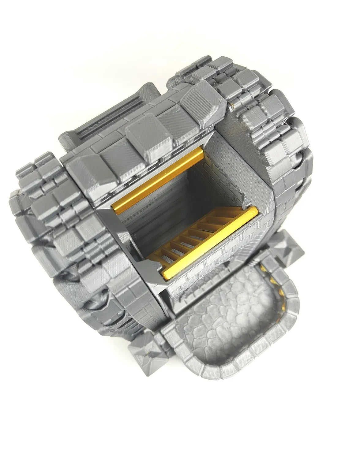 Auto Dice Tower Automatic Dice Roller DnD Dice Tower Mechanical Dice Tower β 3D Printed Dice Roller - DND gift