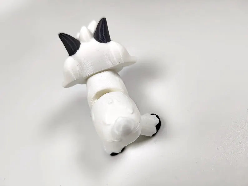 Articulated Goat Fidget Model β Flexible 3D Printed Goat Pocket Animal β Sensory Desk Pet