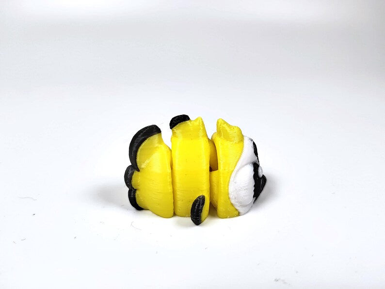 Articulated Angelfish Fidget Model β Flexible 3D Printed Angelfish Pocket Animal β Sensory Desk Pet