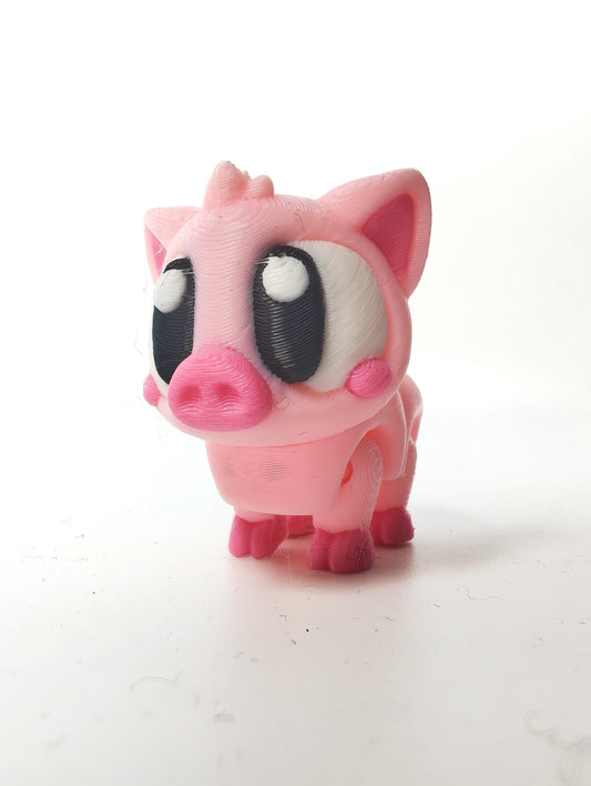 Articulated Pig Fidget Model – Flexible Pocket Animal