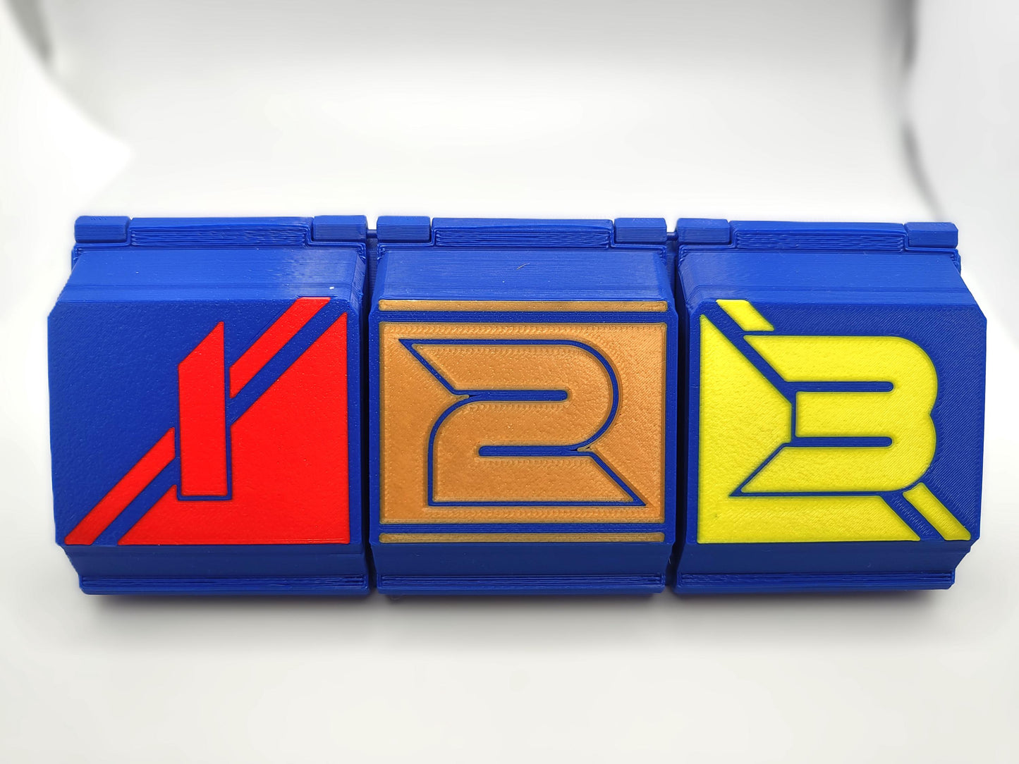 BBX Deck Box 3D Printed - Fits 3 Blades, Tournament Deck - Customise your own