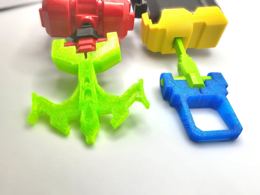 BBX Hold and String Launcher Grips - Dragon themed or Ring Pull