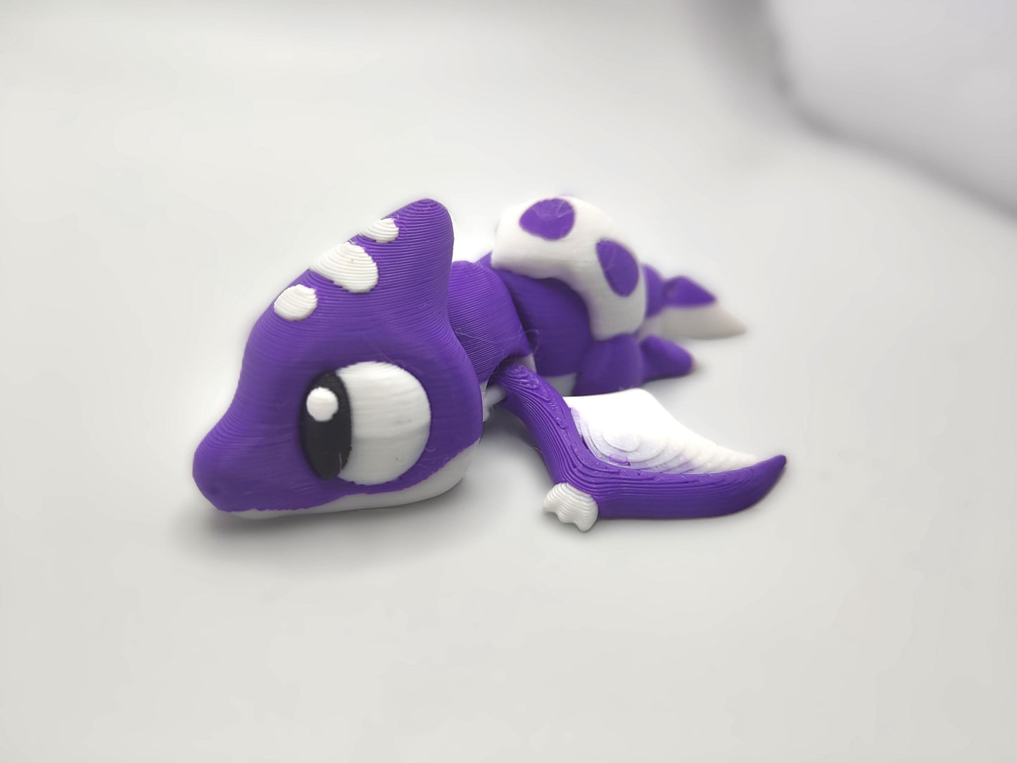 Articulated Dinosaur Fidget Dino Model Pocket Dinos – Flexible 3D Printed Dinosaurs