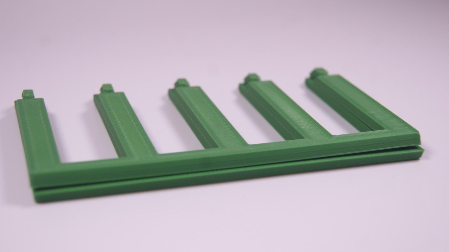 Portable Foldable Runner Holder Model Kit Organiser for Sprues & Runners Flat-Pack Storage for Hobby Builders - Custom colour available