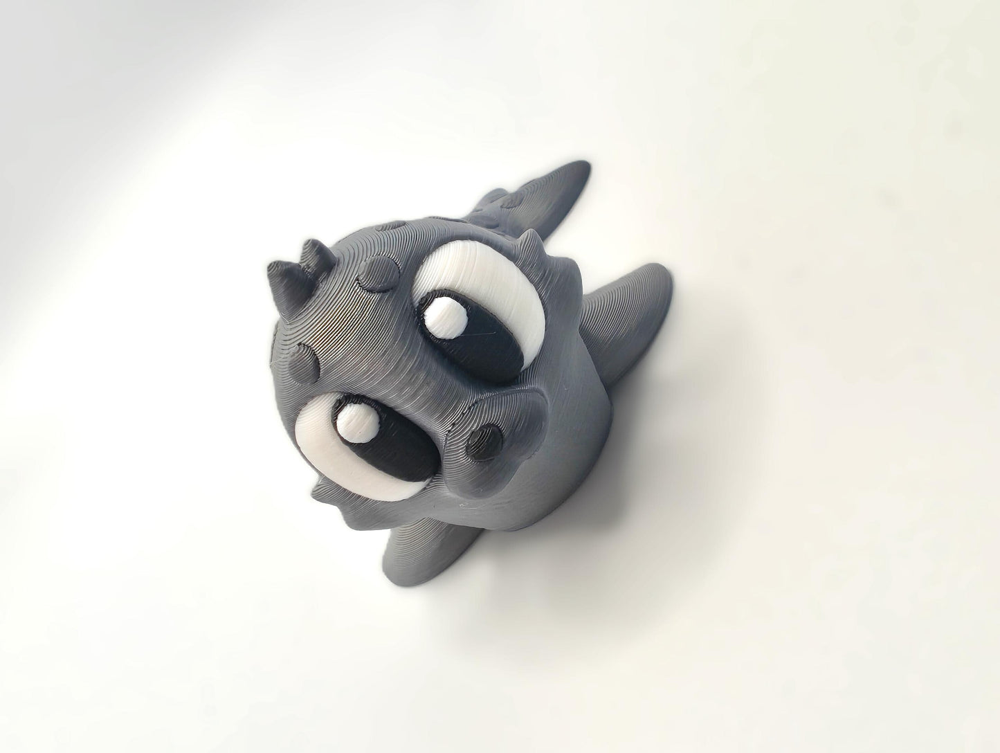 Articulated Seal Fidget Model – Flexible 3D Printed Seal - Pocket Animal – Sensory Desk Pet