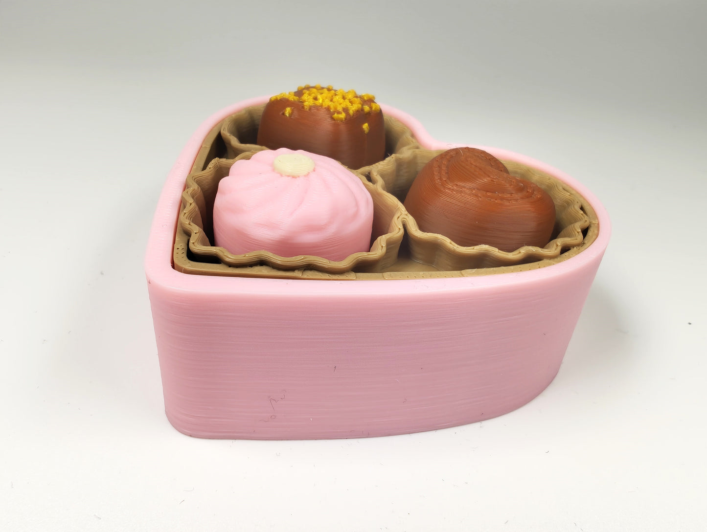 Chocolate Crush Triple Chocolate Clicker – 3D Printed Chocolate Box Fidget Toy