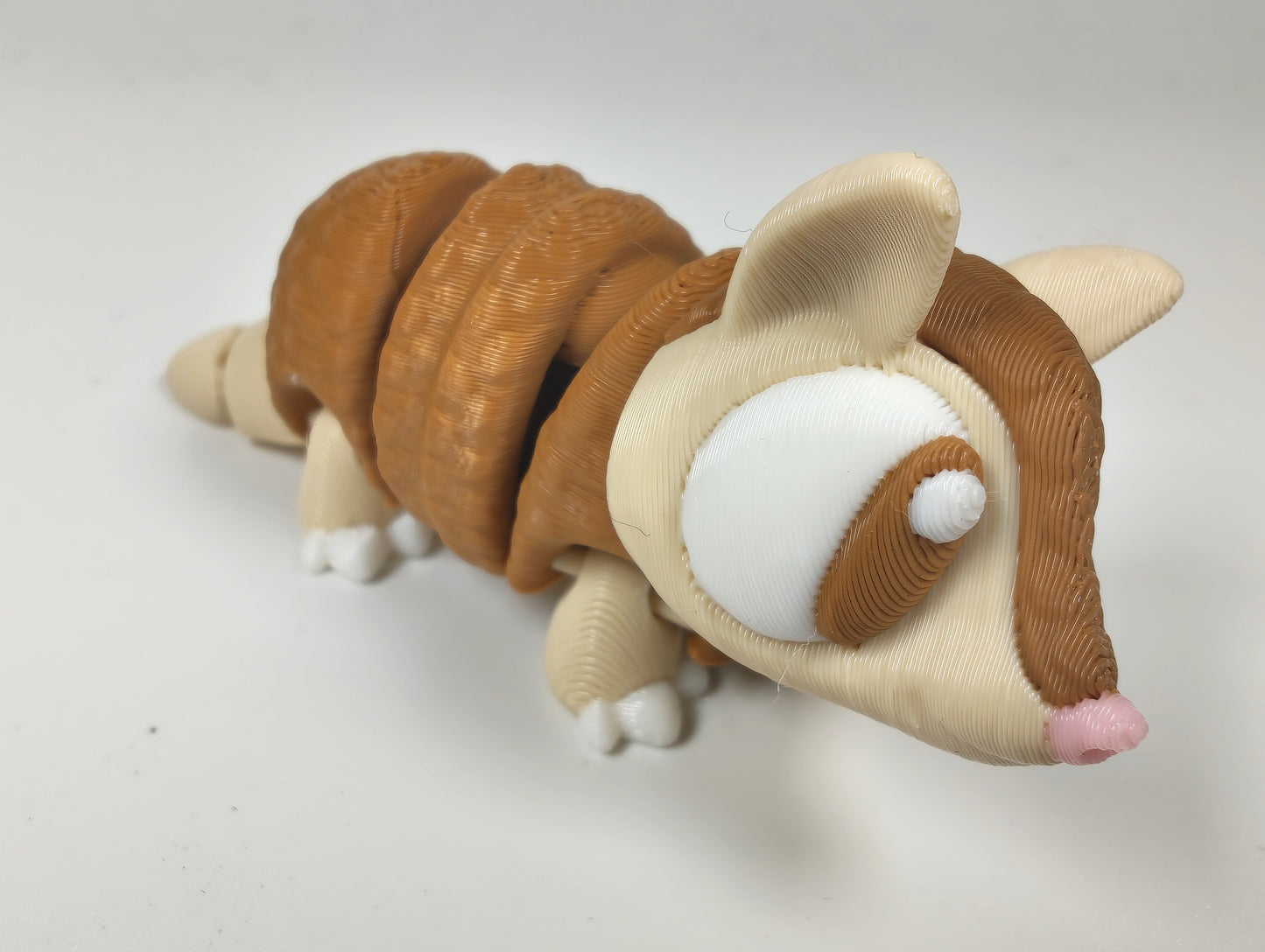 Armadillo Desert 3D Printed Diorama - Articulated Armadillo Fidget Collectable  - Desert Diorama - Armadillo and Desert Play Set