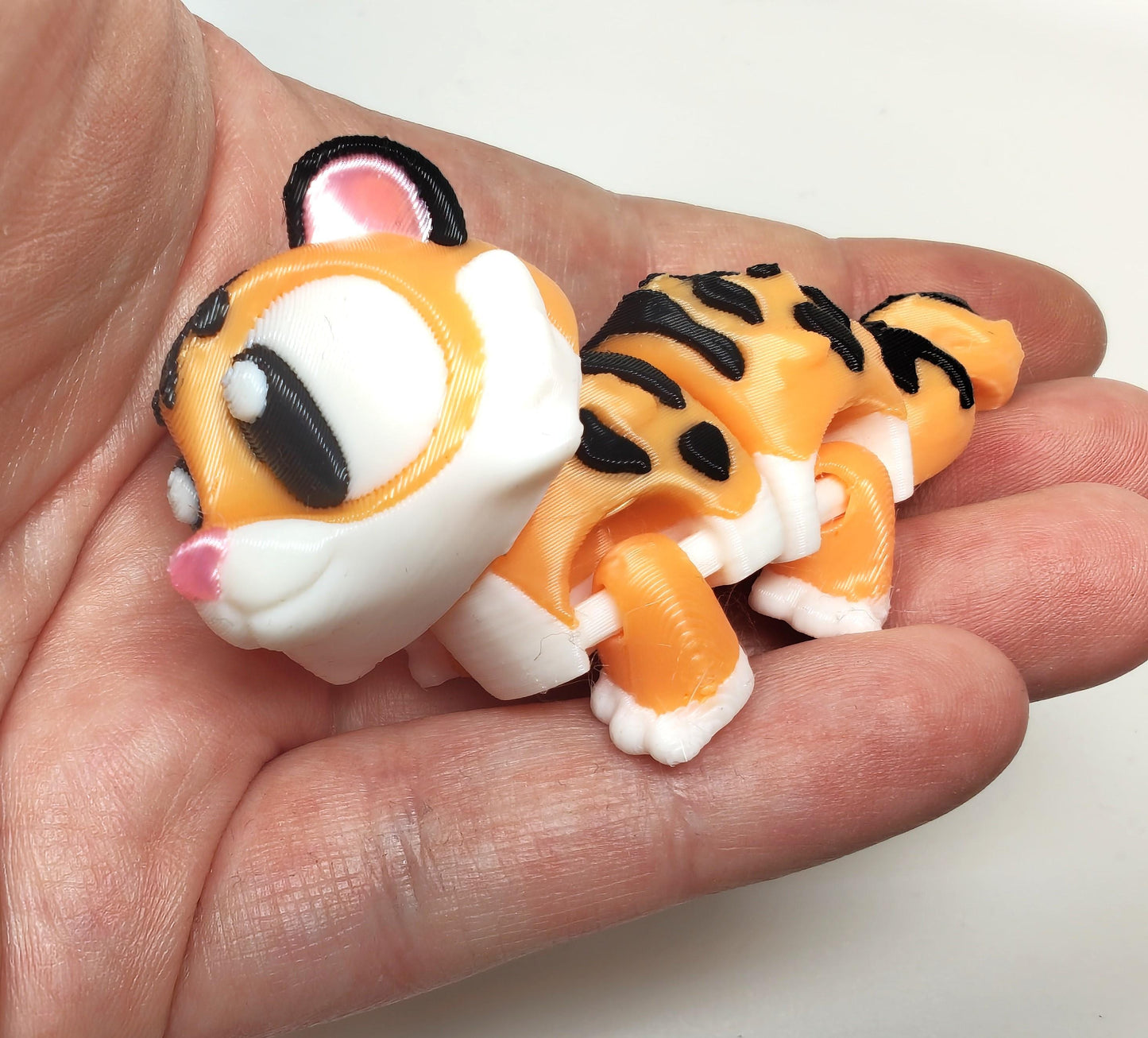 Articulated Tiger Fidget Model – Flexible Pocket Animal