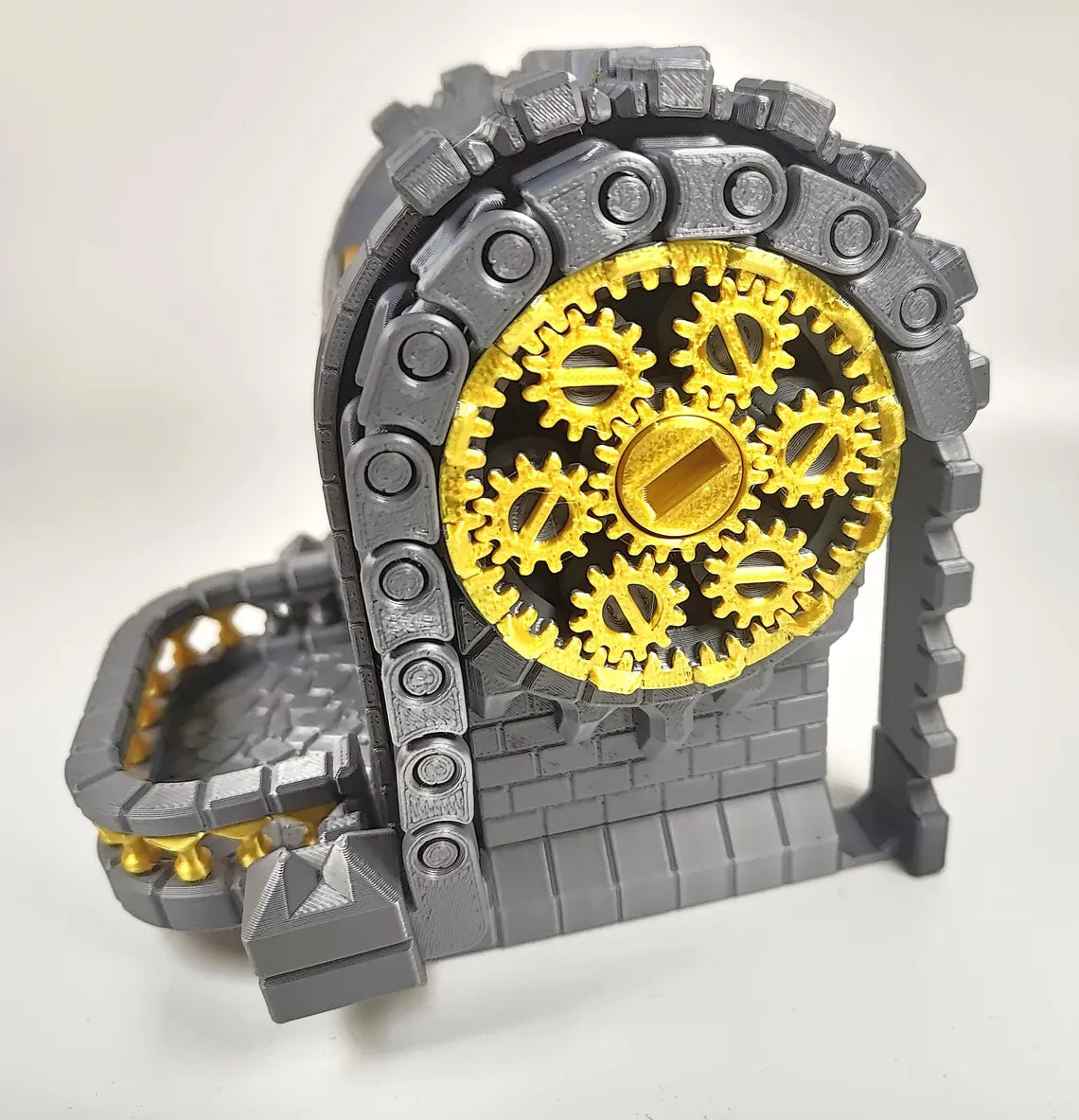 Auto Dice Tower Automatic Dice Roller DnD Dice Tower Mechanical Dice Tower – 3D Printed Dice Roller - DND gift