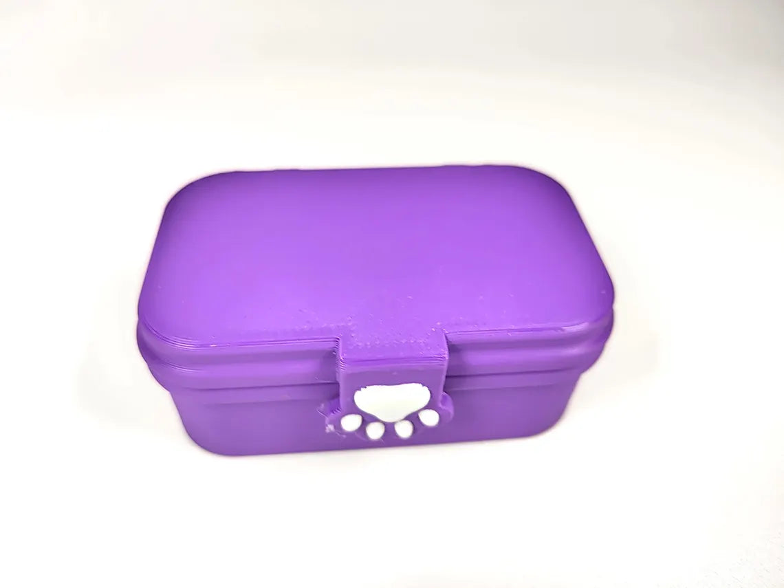 Bento Box Triple Clicker – 3D Printed Bento Box Fidget Toy 3D Printed Clicker Bento Fidget Gift - The Clicky Café